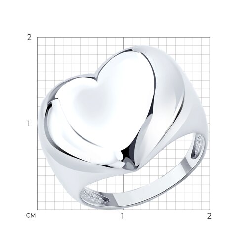 Кольцо из серебра из серебро — вид 5