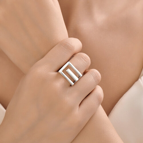 Кольцо из серебра из серебро — вид 3