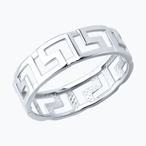 Кольцо из серебра - видео на модели