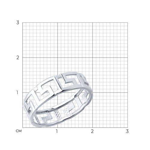 Кольцо из серебра из серебро — вид 6