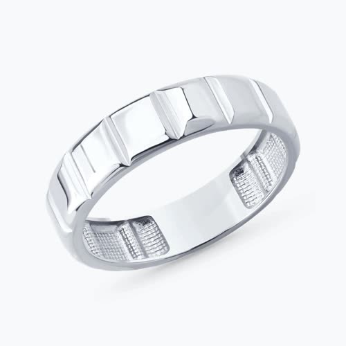 Кольцо из серебра - видео на модели