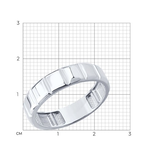 Кольцо из серебра из серебро — вид 6