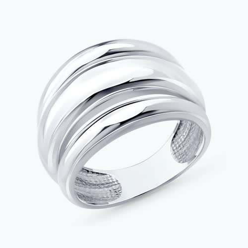 Кольцо из серебра - видео на модели