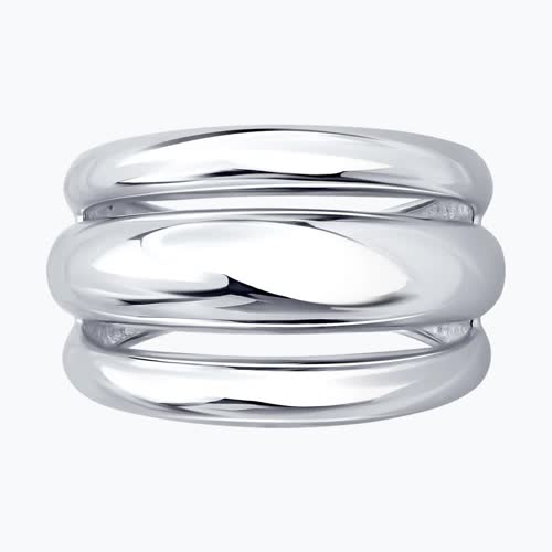 Кольцо из серебра из серебро — вид 2