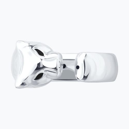 Кольцо из серебра с эмалью из серебро — вид 2