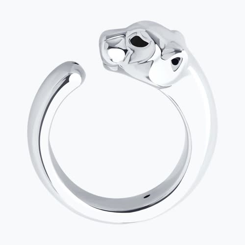 Кольцо из серебра с эмалью из серебро — вид 3