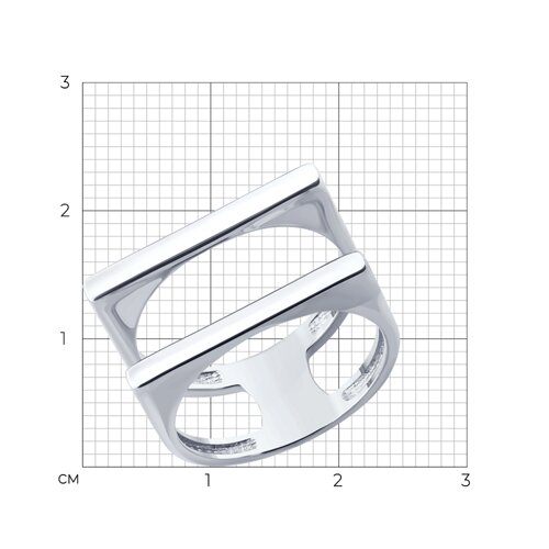 Кольцо из серебра из серебро — вид 6