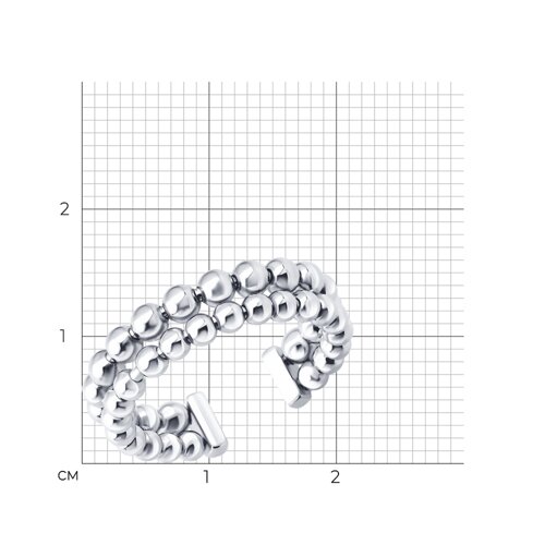 Кольцо из серебра из серебро — вид 6