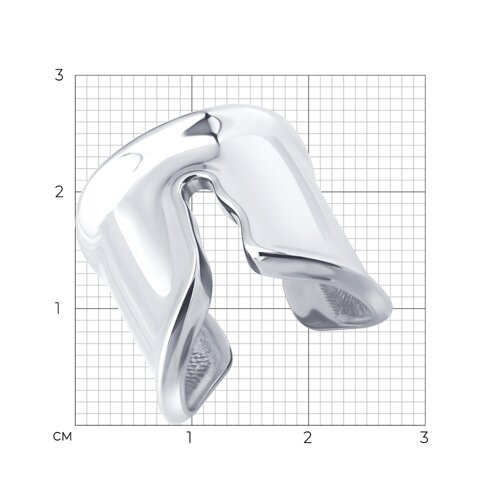 Кольцо из серебра из серебро — вид 6