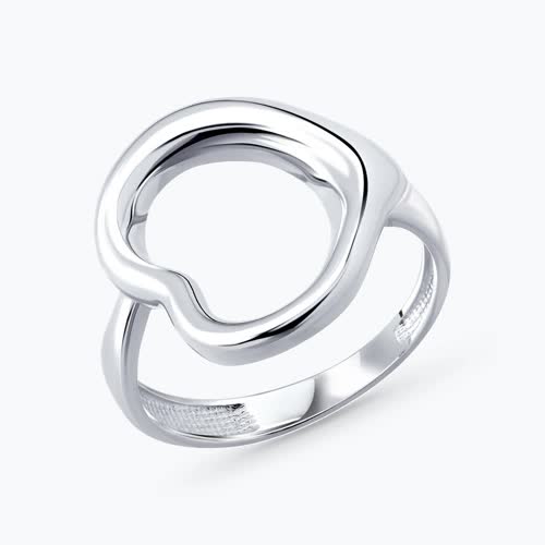 Кольцо из серебра - видео на модели