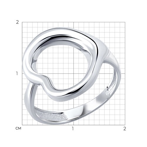 Кольцо из серебра из серебро — вид 6