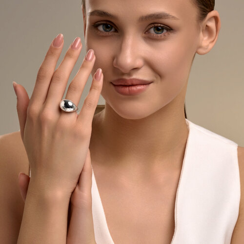 Кольцо из серебра из серебро — вид 4