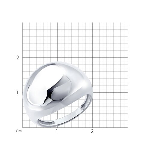 Кольцо из серебра из серебро — вид 5