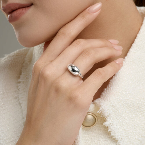 Кольцо из серебра из серебро — вид 3