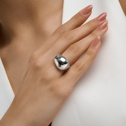 Кольцо из серебра из серебро — вид 3