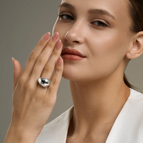 Кольцо из серебра из серебро — вид 4