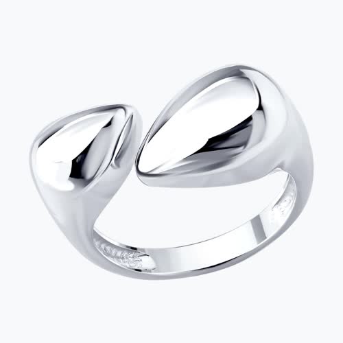 Кольцо из серебра - видео на модели