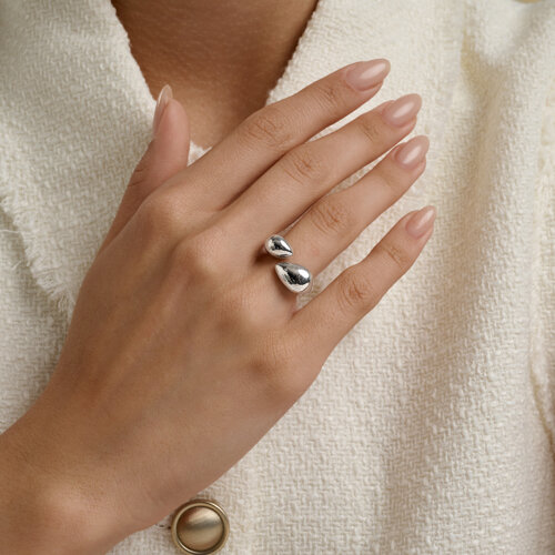 Кольцо из серебра из серебро — вид 3