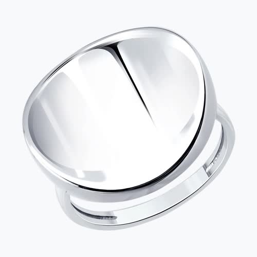 Кольцо из серебра - видео на модели