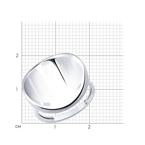 Кольцо из серебра из серебро — вид 6