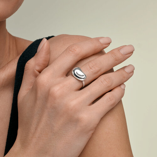 Кольцо из серебра из серебро — вид 4