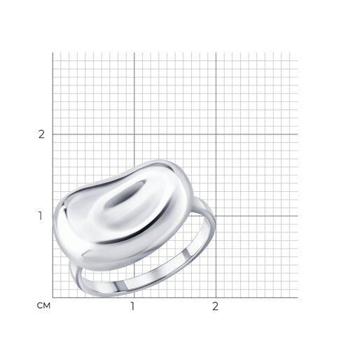 Кольцо из серебра из серебро — вид 6