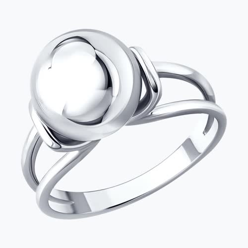 Кольцо из серебра - видео на модели