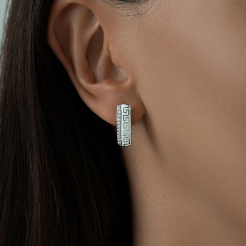 серьги из серебро — вид 3