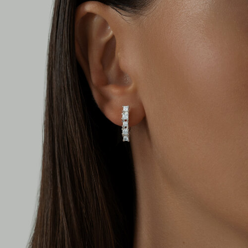 серьги из серебро — вид 2