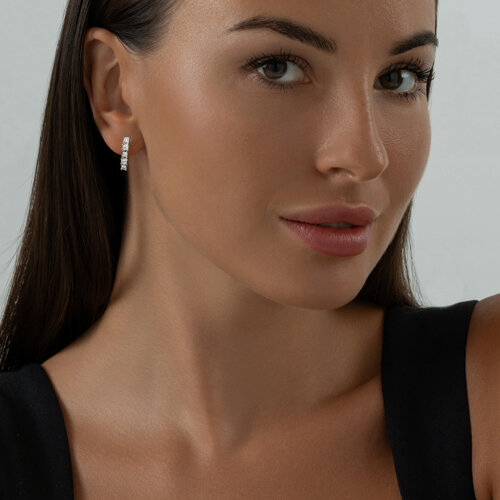 серьги из серебро — вид 3