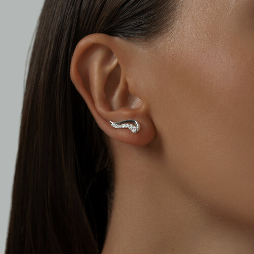 серьги из серебро — вид 3