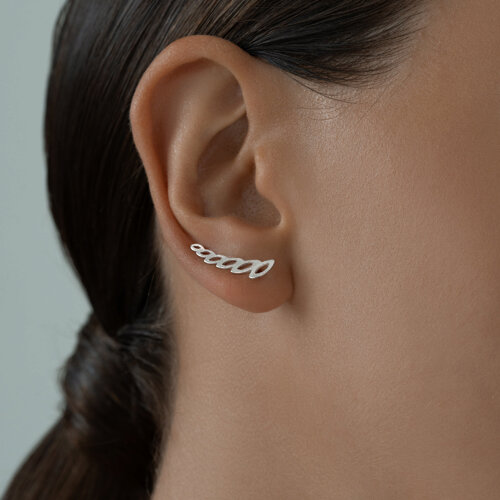 Серьги из серебра из серебро — вид 3