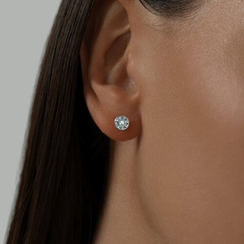 серьги из серебро — вид 2