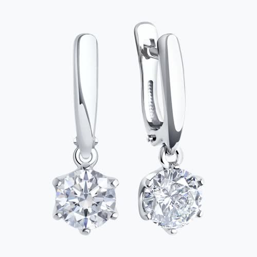 серьги из серебро — вид 2