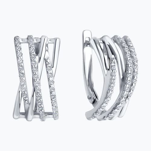 серьги из серебро — вид 2