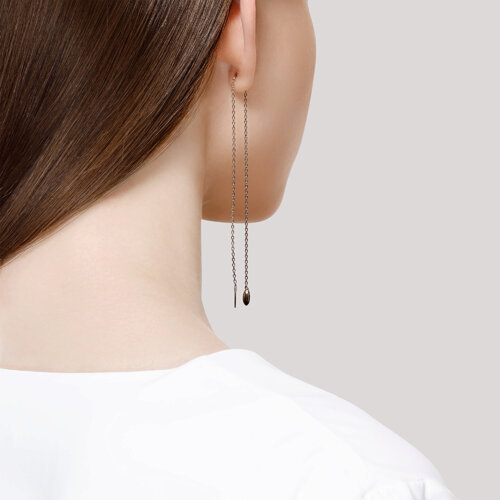 Серьги из серебра из серебро — вид 3