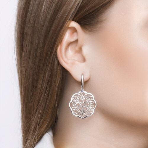 Серьги из серебра из серебро — вид 3