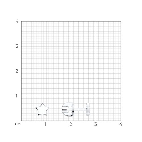 Серьги из серебра из серебро — вид 5