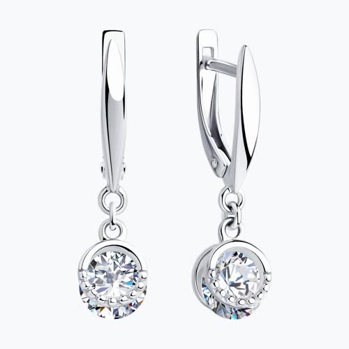 серьги из серебро — вид 2