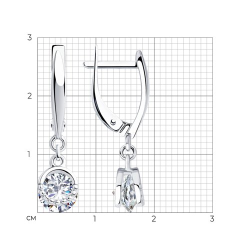 серьги из серебро — вид 5