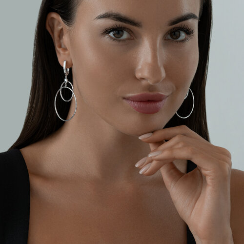 Серьги из серебра из серебро — вид 4