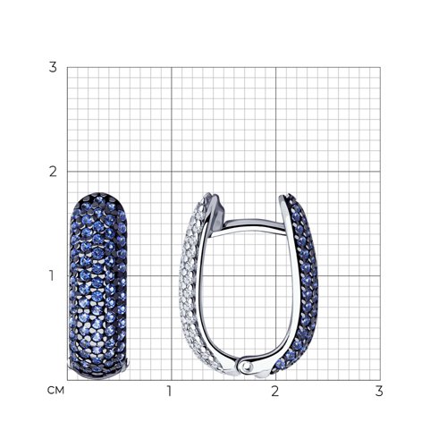 серьги из серебро — вид 4