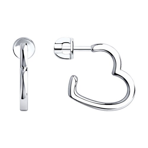 Серьги из серебра - видео