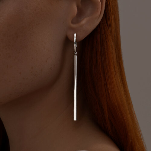 Серьги из серебра из серебро — вид 2