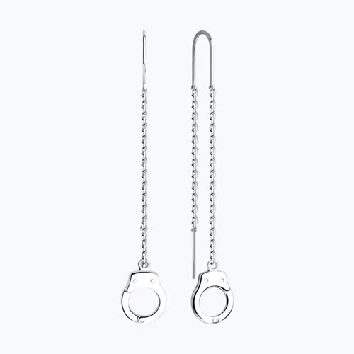 Серьги из серебра из серебро — вид 2