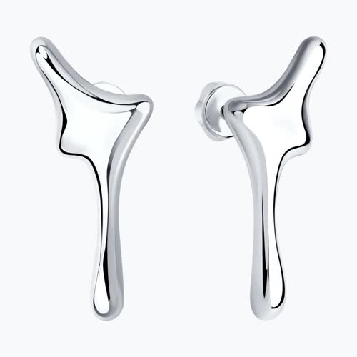 Серьги из серебра из серебро — вид 2