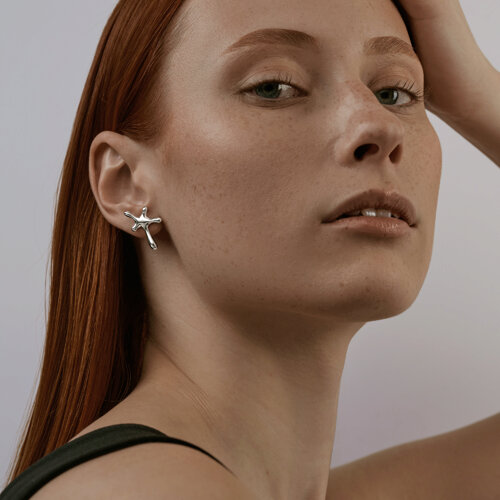 Серьги из серебра из серебро — вид 3