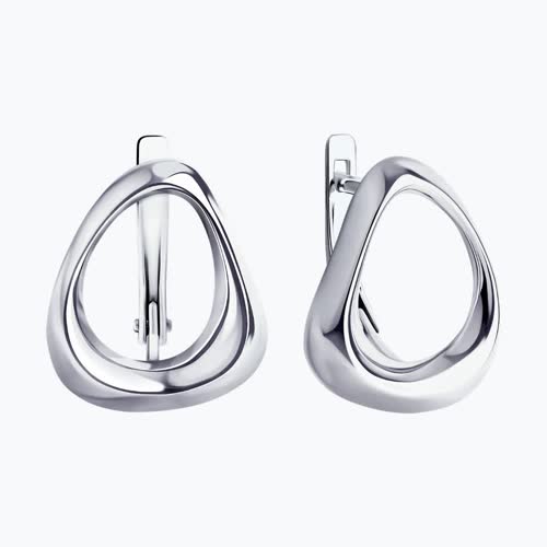 серьги из серебро — вид 2