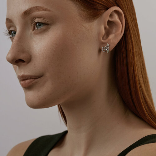 Серьги из серебра из серебро — вид 3