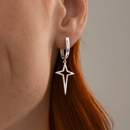 Серьги из серебра из серебро — вид 3